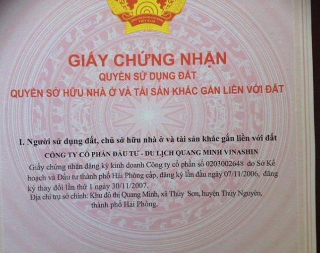 Bán đất dự án Quang Minh Green City, cam kết sổ đỏ, ưu đãi lên đến 100 triệu