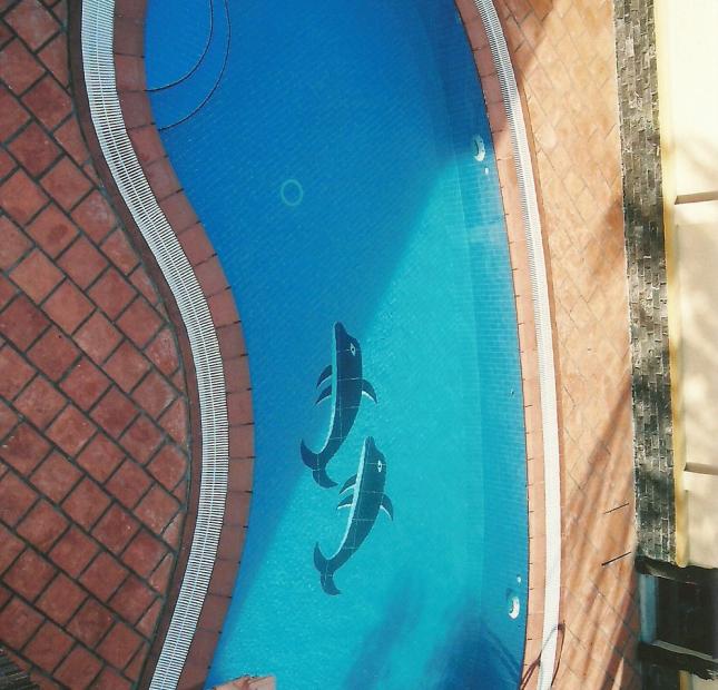 Cho thuê villa Thảo Điền có hồ bơi, sân vườn đủ nội thất, giá 95.15 triệu/tháng