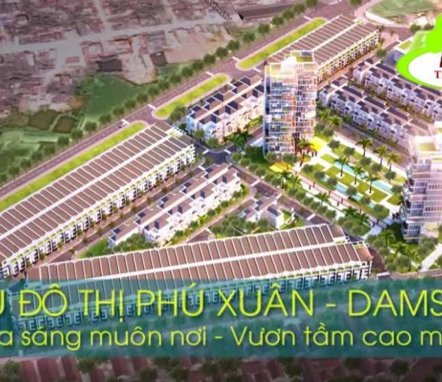 Khu đô thị Damsan, Phú Xuân, nằm ngay sát trung tâm thành phố Thái Bình