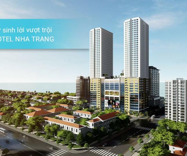 Căn hộ Gold Coast- Nha Trang Center 2 view biển 100%, cam kết Lợi nhuận cho thuê 10%/năm