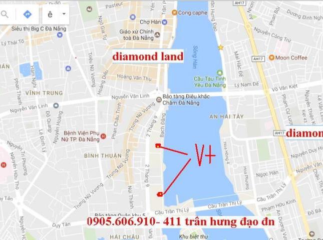Bán đất MT sông Hàn đường Bạch Đằng nối dài Đà Nẵng dự án 319 Bộ Quốc Phòng, Hoàng Anh Gia Lai