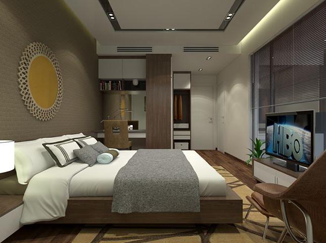 Cho thuê căn, hộ chung cư tại Hòa Bình Green City, 505 Minh Khai, DT 65m2, giá 12,5 tr/th