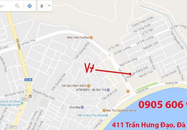 Bán đất đầu tuyến Sơn Trà, Đà Nẵng, đường Hoàng Sa, Nguyễn Tuấn Thiện, Trần Nguyên Hãn