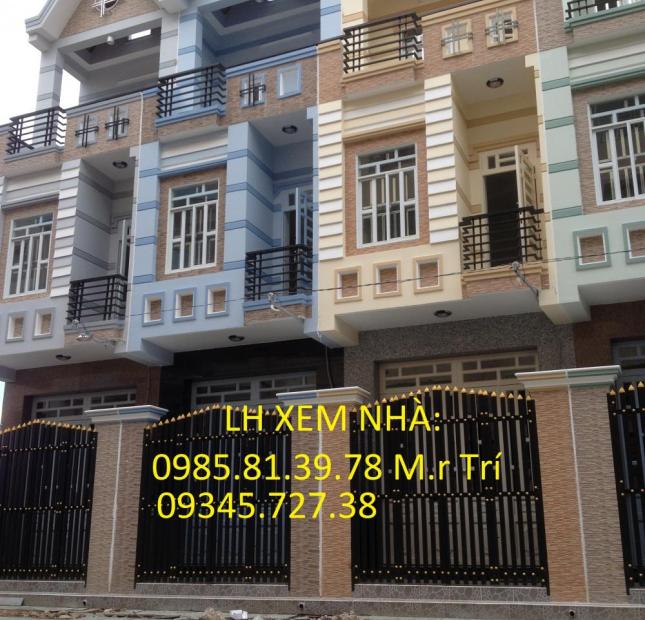Cần bán nhà 2 lầu, sân trước + sân sau + sân thượng, đường Phú Định, P16, Q8, SH 2016