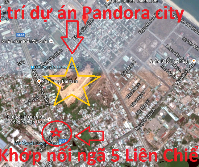 Bán gấp lô đất 89.5m2(5*19.9)m, giá bán 635 triệu dự án Pandora city, Đông Nam
