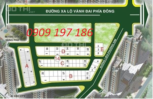 Bán đất nền dự án xây dựng 5, quận 9, Hồ Chí Minh, giá 19 triệu/m2. LH: 0909197186
