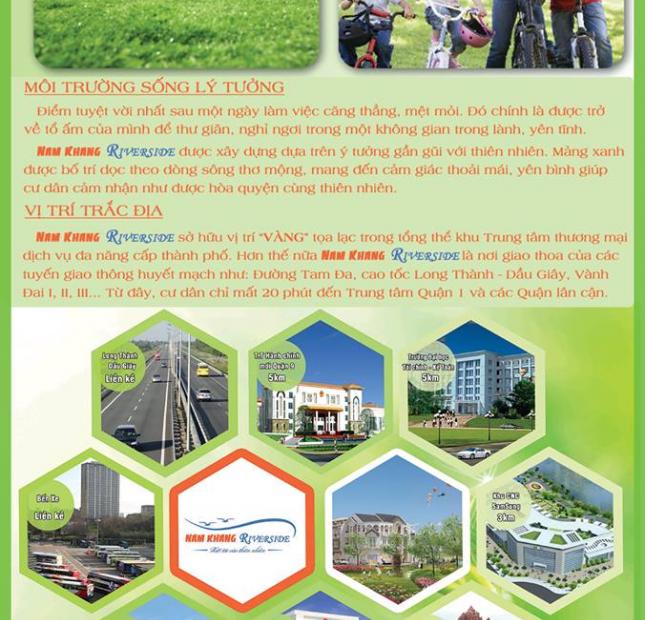 Giá 13,5triệu/m2, Nam Khang Riverside, Quận 9
