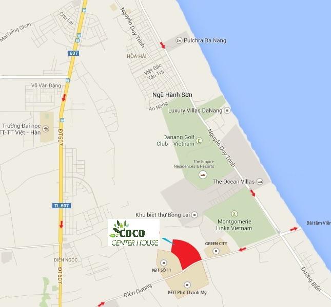 Bán gấp đất nền dự án gần Naman Resort, bên cạnh Cocobay giá chỉ 450tr/125m2