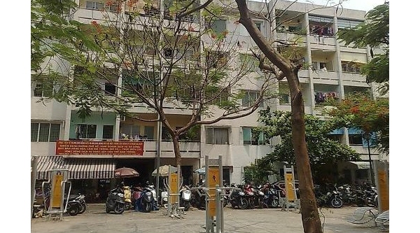 Cho thuê căn hộ chung cư Bộ Công An 189 Cống Quỳnh, Nguyễn Cư Trinh, Q. 1, DT 90m2, 3PN