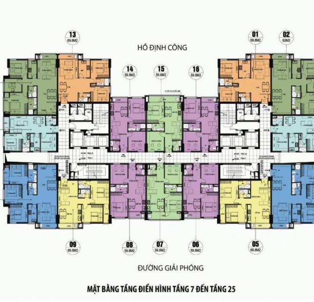 Chung cư Dream Home- CT36 Định Công DT 100m2 căn 1810 căn góc, giá bán 19 tr/m2. 0934646229