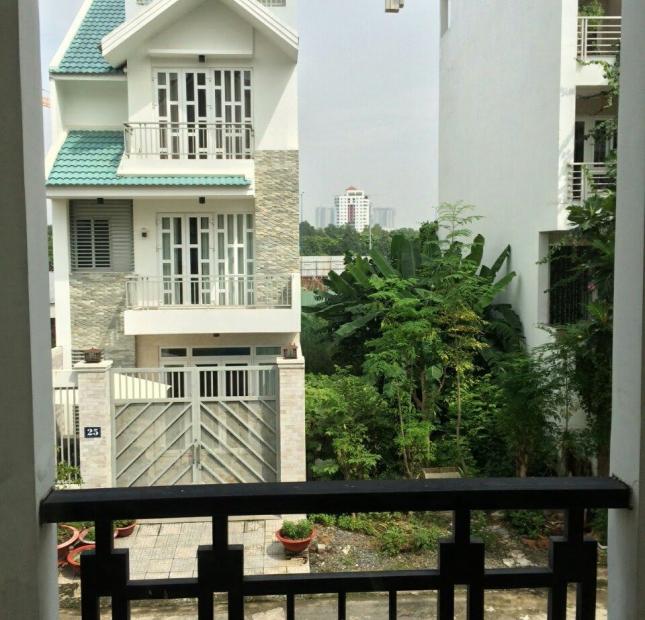 Cho thuê nhà nguyên căn khu dân cư Văn Minh, quận 2 4PN đủ nội thất giá 27tr/tháng