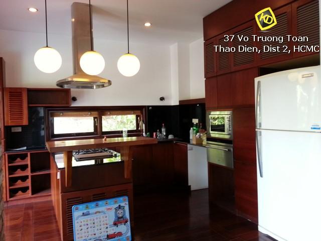 Cho thuê biệt thự Thảo Điền khu compound, 4 PN, 500m2, 94.65 triệu/th, 01634691428