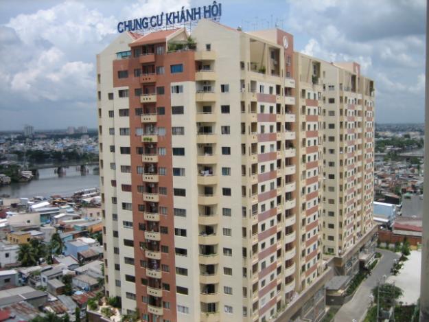 Cần bán căn hộ chung cư Khánh Hội 2, Q4, 86m2, 2PN, 2.4 tỷ nội thất dính tường