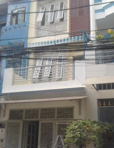 Cho thuê nhà mới xây 4 m x 16m, 1 trệt, 2 lầu, Tây Thạnh, Tân Phú. Giá 11tr/tháng