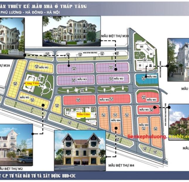 Bán gấp LK21 mặt đường 12m giá 26,5 triệu/m2 khu đô thị Phú Lương gần Metro Hà Đông