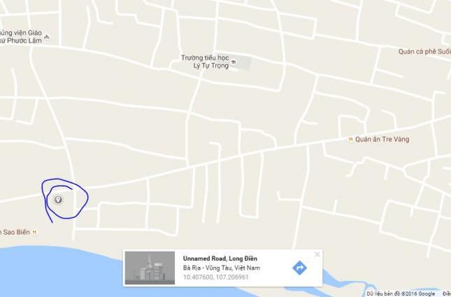 Bán đất đường Sân Bay, Xã Phước Hưng, Long Điền, Bà Rịa Vũng Tàu, diện tích 478m2, giá 1.65 tỷ