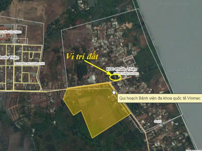 Bán đất thổ cư tại đường Phước Thiện, phường Long Bình, Quận 9, Tp. HCM, 92m2, giá 1.383 tỷ