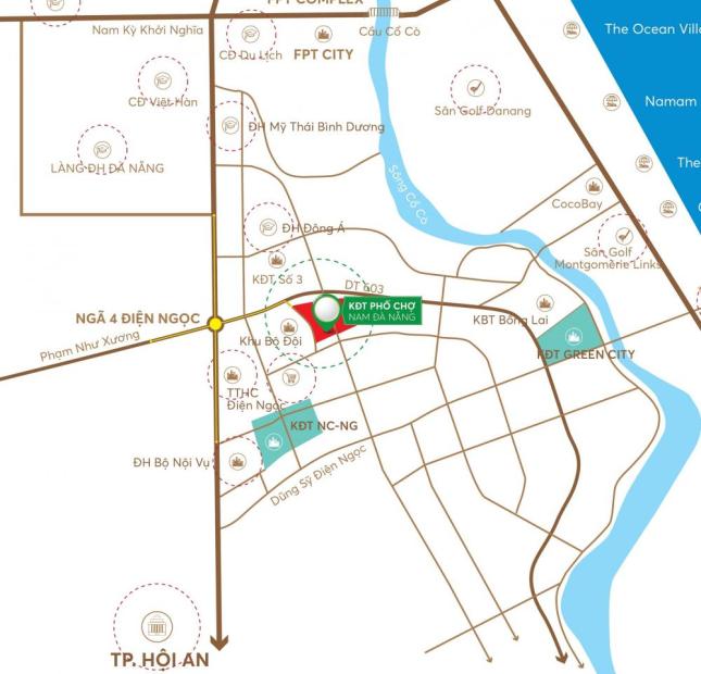 Bán đất cạnh làng đại học Đà Nẵng 298 triệu, LH: 0905749018