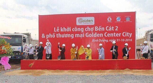 Bán đất dự án mới Golden Center City 2, thị trấn Mỹ Phước, Bình Dương, 370tr/nền