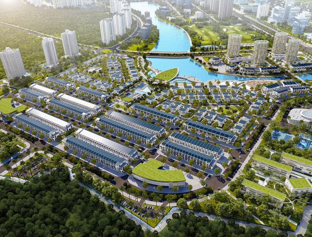 Bán nhà biệt thự, liền kề tại Dự án Khu đô thị Ecopark, Văn Giang, Hưng Yên, diện tích 100m2