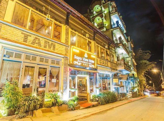 Bán khách sạn Sapa view nằm tọa lạc tại phố Tây của thị trấn Sapa - Lào Cai