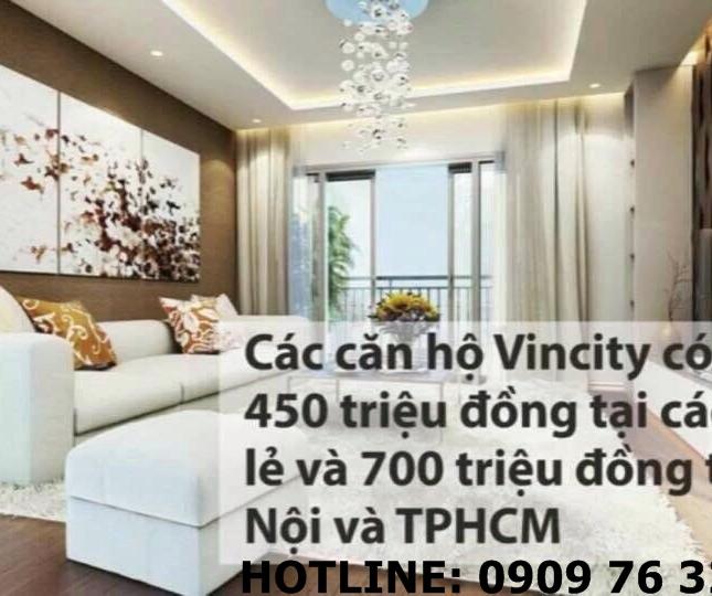 Bán căn hộ Vincity Q9 của tập đoàn Vingroup giá chỉ 13tr/m2. LH: 0909763212