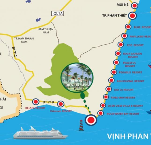 Condoter Biển Đá Vàng, Gà Kê, Phan Thiết, Bình Thuận diện tích 65m2 giá 420 triệu