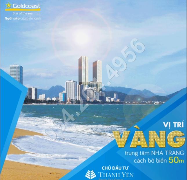 Sở hữu vĩnh viễn căn hộ biển 5 sao Gold Coast Nha Trang- Nha Trang Center 2, chỉ từ 34triệu/m2