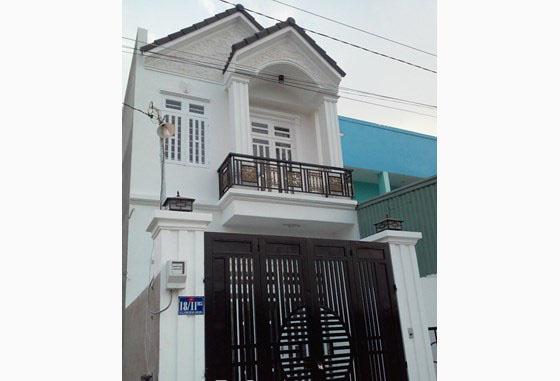 Bán nhà mặt tiền khu víp tái định cư Q. Bình Tân, 4x15m, 1 lầu, 2,7 tỷ