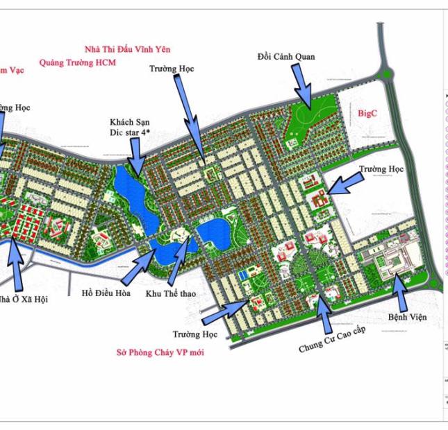 Khu đô thị Nam Vĩnh Yên tiếp tục thi công giai đoạn 2 và khách sạn