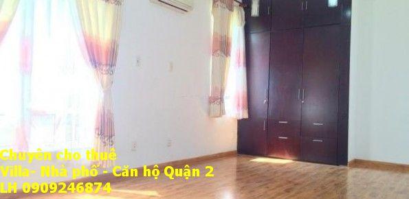 Cho thuê biệt thự 280 Lương Định Của, 2 lầu 4PN, giá 40tr/th. LH: 0909 246 874