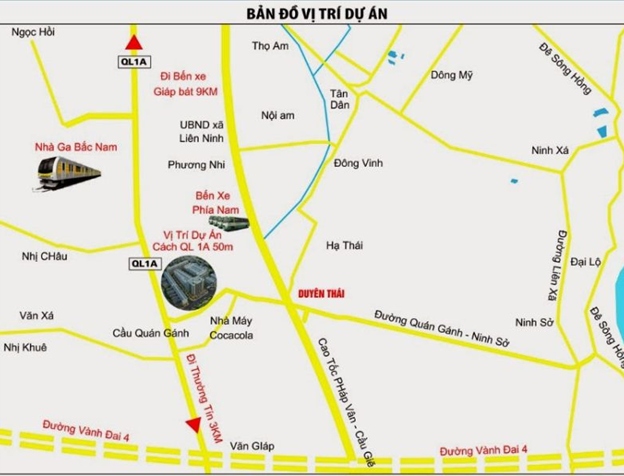 Nhận ngay 1 cây vàng khi mua LK Duyên Thái 100m2, cách bến xe nước ngầm 8,5km, SĐCC.LH 0934615692