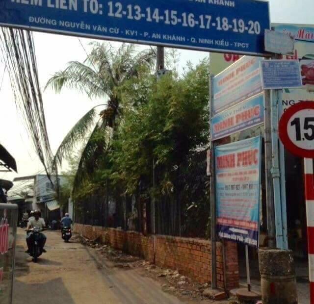 Bán nền hẻm nhánh hẻm liên tổ 12- 20 đường Nguyễn Văn Cừ nối dài