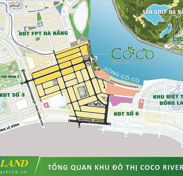Mở bán đất ven sông Cổ Cò gần làng đại học tiếp giáp với FPT Đà Nẵng 