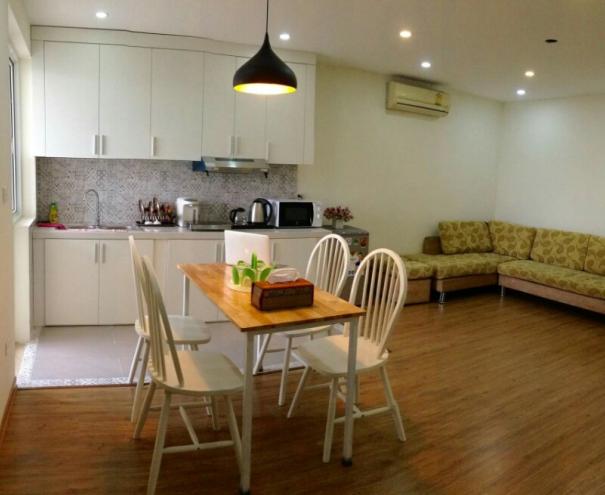 Cho thuê căn hộ đủ nội thất, CC Lucky, 30 Phạm Văn Đồng, Cầu Giấy, Hà Nội	
