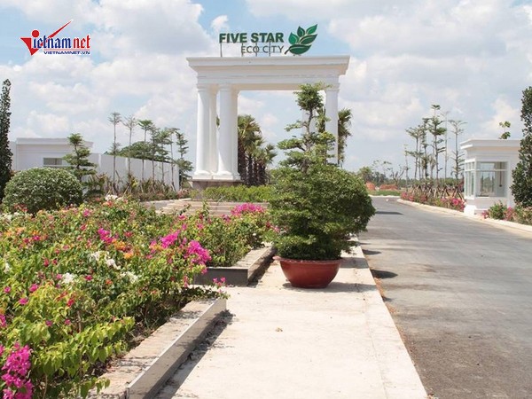 Đất nền vùng ven thành phố HCM dự án Five Star Eco City, Cần Giuộc, Long An