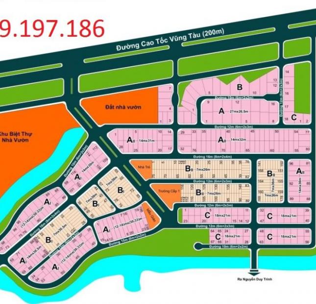 Chủ đất cần tiền bán đất nền dự án Bách Khoa, Q. 9, sổ đỏ, chỉ từ 13tr/m2, 0909197186