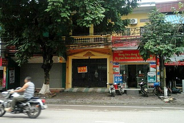 Nhà mặt phố chính chủ cho thuê, thành phố Bắc Giang, đường Trần Nguyên Hãn