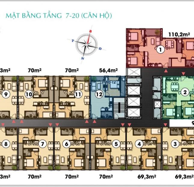 Dự án căn hộ văn phòng, MT Huỳnh Tấn Phát, TT 1%/tháng gía chỉ 850tr/căn LK Thủ Thiêm Quận 2