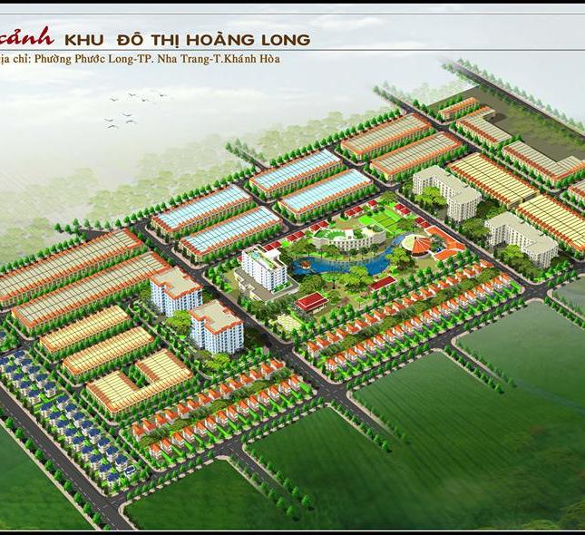 Bán đất nền dự án khu đô thị du lịch Hoàng Long Nha Trang gần biển