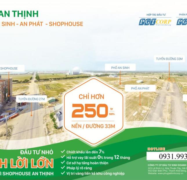 Đầu tư nhỏ sinh lời to cùng đất nền và chung cư An Thịnh, cạnh KCN Điện Nam – Điện Ngọc