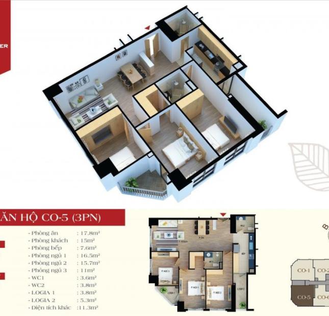 Mở bán chính thức căn hộ cao cấp Vinata Tower, giá chỉ 28tr -31,5tr, full nội thất cao cấp