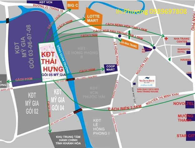 Khu đô thị Mỹ Gia gói 7- Dự án đang hot tại Nha Trang, cơ hội lớn đầu tư sinh lời. LH: 0989697808