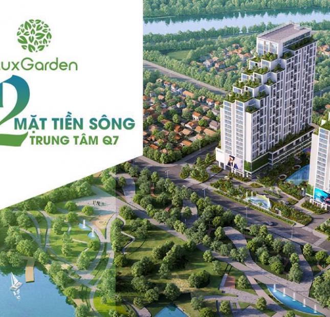 Tung giỏ hàng đẹp nhất dự án LuxGarden view sông Sài Gòn, liền kề Phú Mỹ Hưng