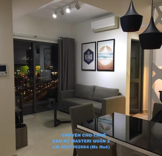 Cho thuê căn hộ cao cấp Masteri Thảo Điền, Quận 2, toà 1 giá 18,3 tr/th. LH: 0937392684 (Ms Huê)