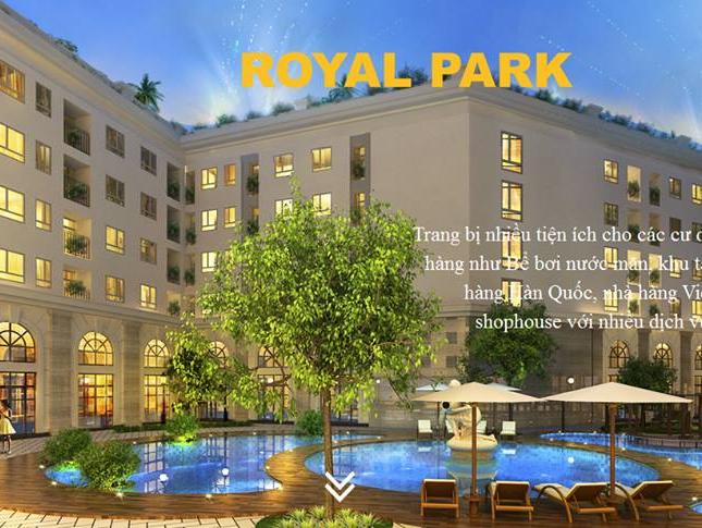 Sơ đồ mặt bằng điển hình căn hộ 70m2 Royal Park Bắc Ninh