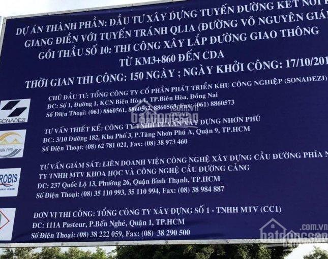 Bán đất giá rẻ tại xã Tam Phước, Tp. Biên Hòa