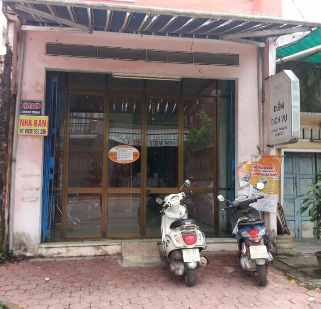 Bán nhà ngay trung tâm TP Quảng Ngãi, số 839 Quang Trung và Hà Huy Tập nối dài