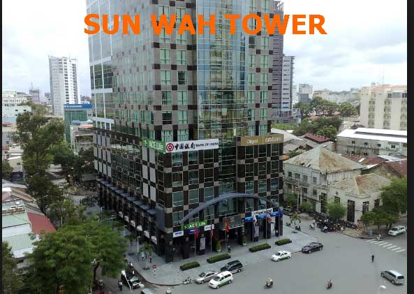 Cho thuê văn phòng, dự án Sunwah Tower, Quận 1, DT: 50m2, giá: 908 nghìn/m2- LH: 0901443331