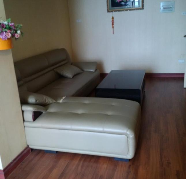 Cho thuê căn hộ chung cư 130 Nguyễn Đức Cảnh, 2 phòng ngủ nội thất cơ bản 6,5 tr/th. 0915 651 569